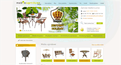 Desktop Screenshot of meble-ogrodowe-sklep.pl