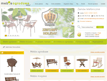 Tablet Screenshot of meble-ogrodowe-sklep.pl